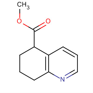 5,6,7,8-四氫喹啉-5-羧酸甲酯結(jié)構(gòu)式_76384-35-5結(jié)構(gòu)式