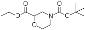 Ethyl 4-boc-2-morpholinecarboxylateStructure,768371-16-0Structure Ethyl 4-boc-2-morpholinecarboxylate Structure,768371-16-0Structure