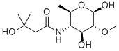 N-[(3S,6R)-4,6-二羥基-5-甲氧基-2-甲基-四氫吡喃-3-基]-3-羥基-3-甲基-丁酰胺結(jié)構(gòu)式_769959-88-8結(jié)構(gòu)式