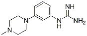 1-(3-(4-甲基哌嗪-1-基)苯基)胍結(jié)構式_770671-04-0結(jié)構式