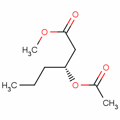 3-乙酰氧基己酸甲酯結(jié)構(gòu)式_77118-93-5結(jié)構(gòu)式