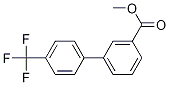 4-(三氟甲基)-[1,1-聯(lián)苯]-3-羧酸甲酯結構式_773875-92-6結構式