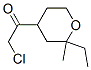 (9ci)-2-氯-1-(2-乙基四氫-2-甲基-2H-吡喃-4-基)-乙酮結(jié)構(gòu)式_77554-95-1結(jié)構(gòu)式