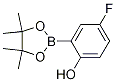 5-氟-2-羥基苯硼酸頻那醇酯結構式_779331-49-6結構式