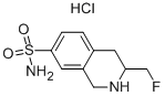 3-(氟甲基)-1,2,3,4-四氫異喹啉-7-磺酰胺鹽酸鹽結(jié)構(gòu)式_780820-69-1結(jié)構(gòu)式