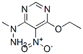 (9CI)-4-乙氧基-6-(1-甲基肼基)-5-硝基嘧啶結(jié)構(gòu)式_78555-94-9結(jié)構(gòu)式