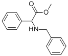 2-(芐基氨基)-2-苯乙酸甲酯結構式_78907-06-9結構式