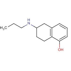 Rac-5,6,7,8-四氫-6-(丙基氨基)-1-萘酚結(jié)構(gòu)式_78950-82-0結(jié)構(gòu)式