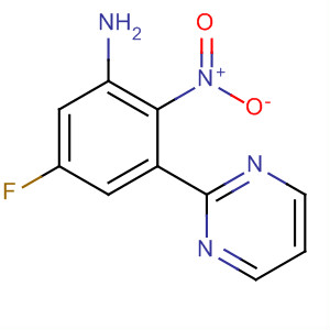 5-氟-2-硝基-3-嘧啶-2-基-苯胺結構式_797047-25-7結構式