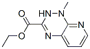 (8CI)-1,2-二氫-1-甲基吡啶并[3,2-e]-as-三嗪-3-羧酸乙酯結(jié)構(gòu)式_802893-65-8結(jié)構(gòu)式