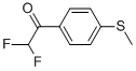 (9ci)-2,2-二氟-1-[4-(甲基硫代)苯基]-乙酮結(jié)構(gòu)式_81170-29-8結(jié)構(gòu)式