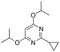 (9CI)-2-環(huán)丙基-4,6-雙(1-甲基乙氧基)-嘧啶結(jié)構(gòu)式_811802-33-2結(jié)構(gòu)式