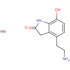 4-(2-氨基乙基)-7-羥基-2(3H)-吲哚酮?dú)滗逅峤Y(jié)構(gòu)式_81654-59-3結(jié)構(gòu)式