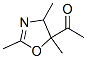 (9ci)-1-(4,5-二氫-2,4,5-三甲基-5-噁唑)-乙酮結(jié)構(gòu)式_81810-74-4結(jié)構(gòu)式