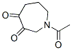 (9ci)-1-乙?；?1H-氮雜卓-3,4(2H,5h)-二酮結(jié)構(gòu)式_82103-00-2結(jié)構(gòu)式