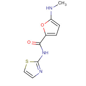 5-(甲基氨基)-N-2-噻唑-2-呋喃羧酰胺結(jié)構(gòu)式_826991-22-4結(jié)構(gòu)式