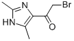 (9ci)-2-溴-1-(2,5-二甲基-1H-咪唑-4-基)-乙酮結(jié)構(gòu)式_82982-56-7結(jié)構(gòu)式