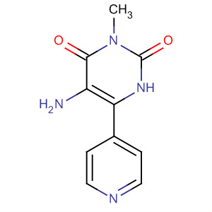 5-氨基-3-甲基-6-(4-吡啶)-2,4(1H,3H)-嘧啶二酮結(jié)構(gòu)式_831231-66-4結(jié)構(gòu)式