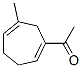 (9ci)-1-(6-甲基-1,5-環(huán)庚二烯-1-基)-乙酮結(jié)構(gòu)式_83167-86-6結(jié)構(gòu)式