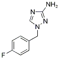 1-(4-氟芐基)-1H-1,2,4-噻唑-3-胺結(jié)構(gòu)式_832739-95-4結(jié)構(gòu)式