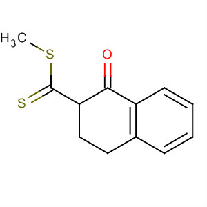 1-氧代-1,2,3,4-四氫-2-萘-二硫代羧酸甲酯結(jié)構(gòu)式_83392-42-1結(jié)構(gòu)式