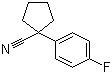 1-(4-氟苯基)環(huán)戊烷甲腈結(jié)構(gòu)式_83706-50-7結(jié)構(gòu)式