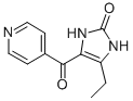 4-乙基-1,3-二氫-5-(4-吡啶羰基)-2H-咪唑-2-酮結(jié)構(gòu)式_84490-12-0結(jié)構(gòu)式