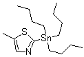 5-甲基-2-(三丁基錫)噻唑結(jié)構(gòu)式_848613-91-2結(jié)構(gòu)式
