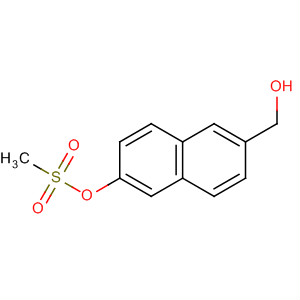 6-(甲烷磺酰氧基)萘-2-甲基乙醇結(jié)構(gòu)式_851124-22-6結(jié)構(gòu)式