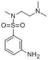 3-氨基-n-[2-(二甲基氨基)乙基]-n-甲基苯磺酰胺結(jié)構(gòu)式_851652-50-1結(jié)構(gòu)式