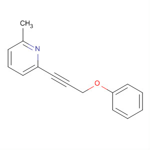 2-甲基-6-(3-苯氧基-1-丙炔-1-基)吡啶結構式_851854-38-1結構式