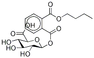 單丁基鄰苯二甲酸酯?；?beta-D-葡糖苷酸結構式_85209-81-0結構式