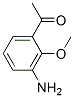 (9ci)-1-(3-氨基-2-甲氧基苯基)-乙酮結(jié)構(gòu)式_85276-71-7結(jié)構(gòu)式