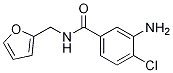 3-氨基-4-氯-N-(2-呋喃基甲基)苯甲酰胺結(jié)構(gòu)式_852839-94-2結(jié)構(gòu)式