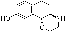 (+)-3,4,4a,5,6,10b-六氫-2H-萘并[1,2-b][1,4]噁嗪-9-醇鹽酸鹽結構式_858517-21-2結構式