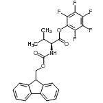 Fmoc-Val-OPfp Structure,86060-87-9Structure
