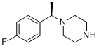 (R)-1-(1-(4-氟苯基)乙基)哌嗪結(jié)構(gòu)式_862270-48-2結(jié)構(gòu)式