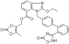 Azilsartan medoxomil Structure,863031-21-4Structure