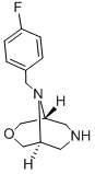 9-(4-氟芐基)-3-噁-7,9-二氮雜-雙環(huán)[3.3.1]壬烷結構式_864448-45-3結構式