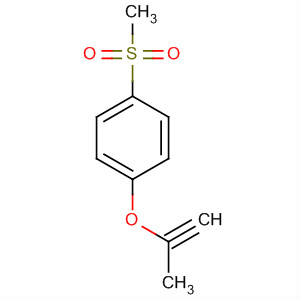 1-(甲基磺酰基)-4-(2-丙炔氧基)苯結構式_864527-95-7結構式