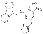 (R)-2-(Fmoc-氨基)-3-(噻吩-2-甲基磺?；?-丙酸結(jié)構(gòu)式_864754-04-1結(jié)構(gòu)式