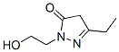 5-乙基-2,4-二氫-2-(2-羥基乙基)-3H-吡唑-3-酮結(jié)構(gòu)式_866472-81-3結(jié)構(gòu)式