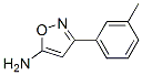 3-間甲苯異噁唑-5-胺結(jié)構(gòu)式_86685-97-4結(jié)構(gòu)式