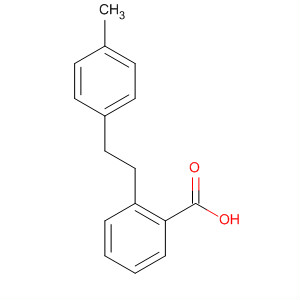 2-[2-(4-甲基苯基)乙基]苯甲酸結構式_86693-59-6結構式