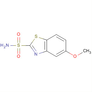 5-甲氧基-2-苯并噻唑磺酰胺結(jié)構(gòu)式_86695-27-4結(jié)構(gòu)式