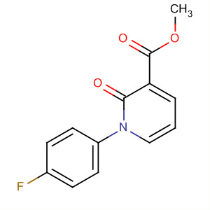 1-(4-氟苯基)-2-氧代-1,2-二氫吡啶-3-羧酸甲酯結(jié)構(gòu)式_868171-66-8結(jié)構(gòu)式