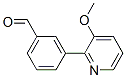 3-(3-甲氧基吡啶-2-基)苯甲醛結(jié)構(gòu)式_868992-04-5結(jié)構(gòu)式
