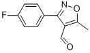 3-(4-氟苯基)-5-甲基異噁唑-4-羧醛結構式_869496-66-2結構式