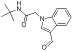 n-(1,1-二甲基乙基)-3-甲?；?1H-吲哚-1-乙酰胺結(jié)構(gòu)式_870540-82-2結(jié)構(gòu)式