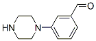 1-(3-甲酰苯基)哌嗪結(jié)構(gòu)式_870703-56-3結(jié)構(gòu)式